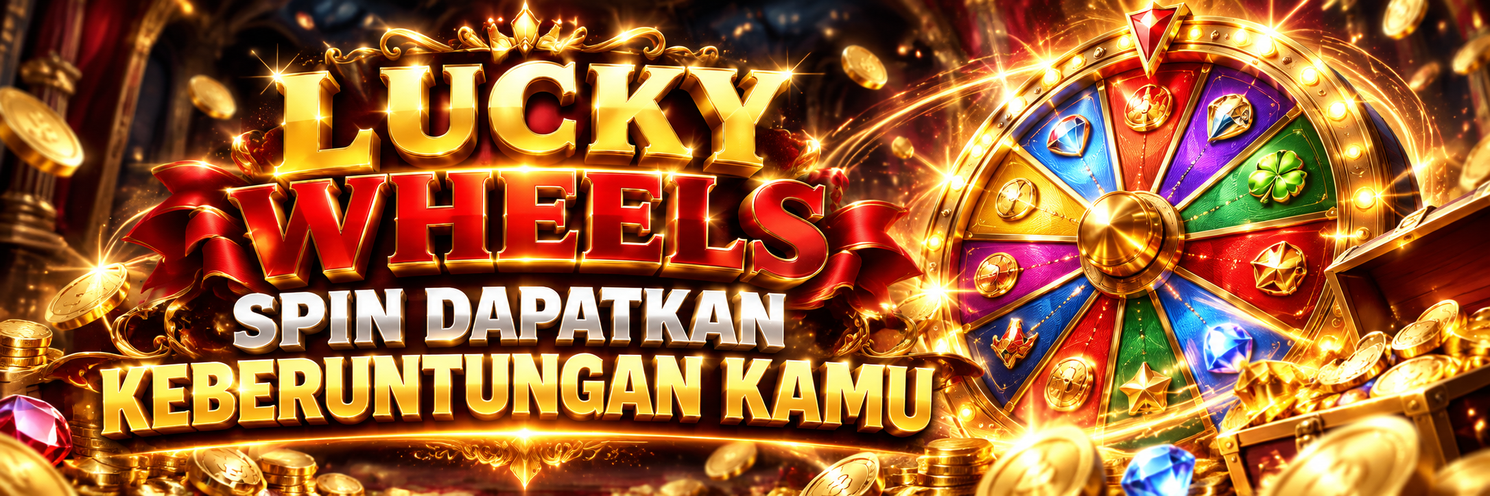 LUCKY WHEELS SPIN DAPATKAN KEBERUNTUNGAN KAMU